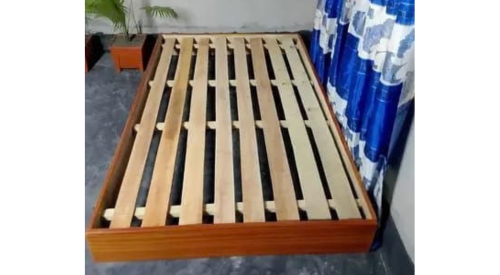 Premium Quality Floor Bed Made Of Mahogany Wood - Image 7