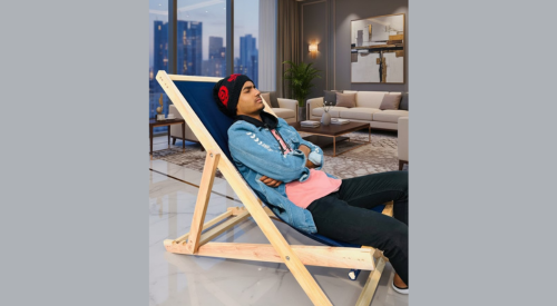Premium Quality Mahogany Wood Easy Chair - Image 4