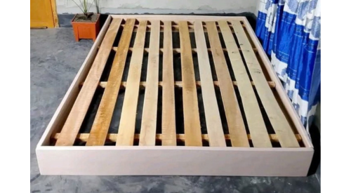 Premium Quality Floor Bed Made Of Mahogany Wood - Image 8