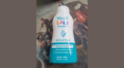 Meril Baby Powder 100gm - Image 3