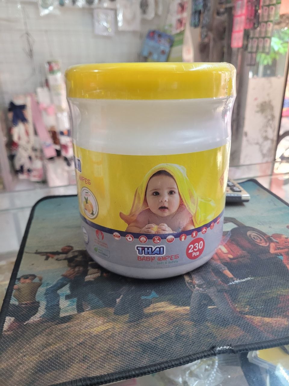 THAI Baby Wipes Soft & Safety – 230 Pcs - Image 3